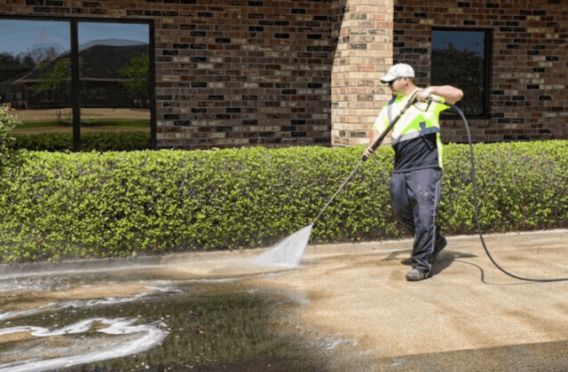 commercial concrete cleaning in downey